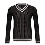 Homer Jersey Sweater // Black (XS)