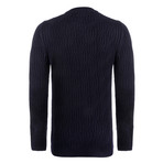 Orly Jersey Sweater // Navy (L)