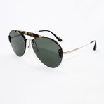 Men's PR62US Sunglasses // Medium Havana + Pale Gold