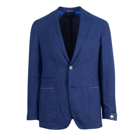 Pal Zileri Sartoriale Blue Label // Wool Blend Sport Coat // Blue (Euro: 46)