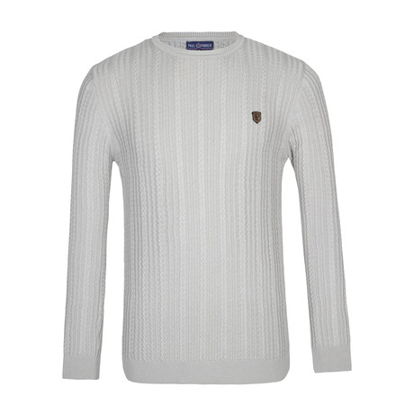 Sammie Jersey Sweater // Light Gray (M)
