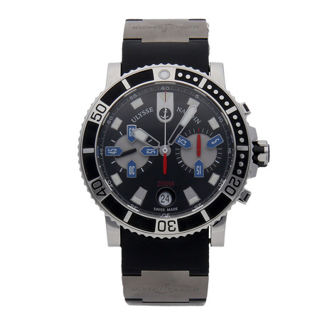 Ulysse Nardin Maxi Marine Diver Chronograph Automatic // 8003-102-3/92 // Pre-Owned