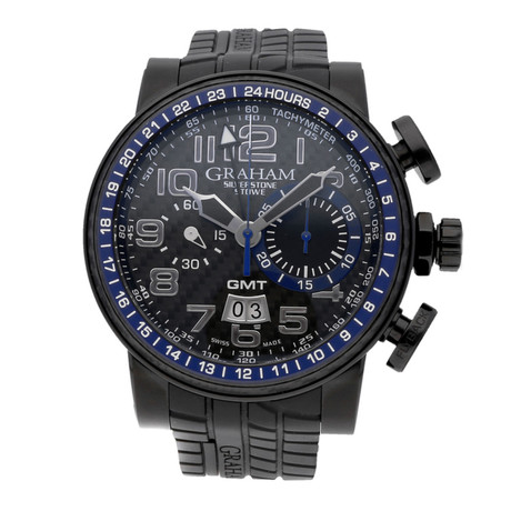 Graham Silverstone Stowe GMT Chronograph Automatic // 2BLCB.B30A.K47N // Pre-Owned