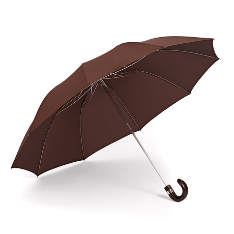 Serendipity Compact Umbrella // Brown