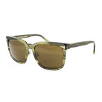 Men's DG4271 Sunglasses // Striped Olive Green