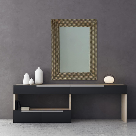 Terrace Weave // Wall Mirror