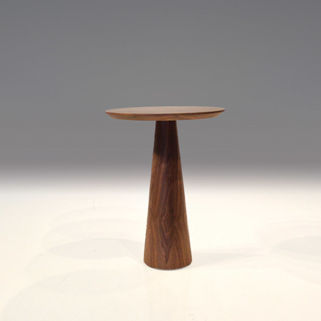Tower // 20" Medium End Table // Natural Walnut