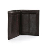 Dark Brown Wallet // Brown