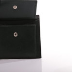 Wallet + Coin Pocket// Black