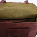 Strong Messenger Bag // Brown