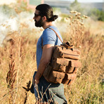 Traveler Backpack // Brown