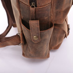 Traveler Backpack // Brown