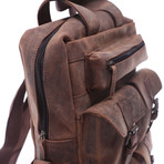 Traveler Backpack // Brown