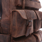 Traveler Backpack // Brown