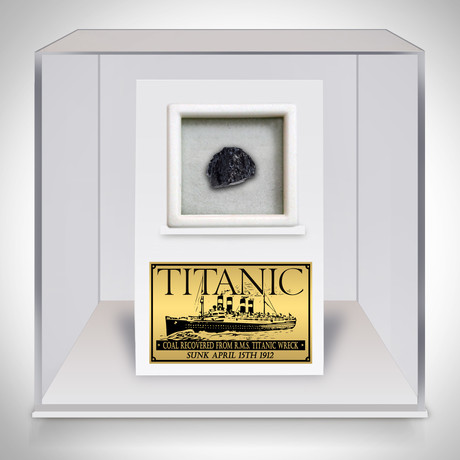 Titanic Antique 1912 Authentic Coal // Museum Display (Titanic Coal Only)