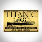 Titanic Antique 1912 Authentic Coal // Museum Display (Titanic Coal Only)