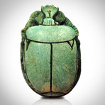 Ancient Egyptian Authentic XL Funerary Scarab Bead // Museum Display (Scarab Bead Only)