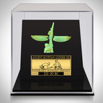 Ancient Egyptian Authentic Blue Faience Winged Goddess Isis // Museum Display