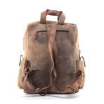 Traveler Backpack // Brown