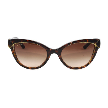 Women's BV8156B Sunglasses // Glitter Gold Havana