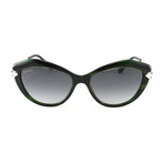 Bulgari // Women's BV8186KB Sunglasses // Green Polarized