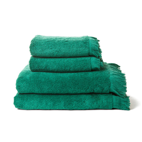 Towels // Pine // Set of Face + Bath Towels