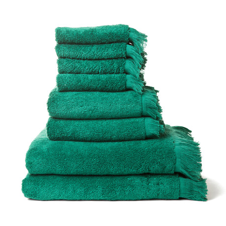 Towels // Pine // Set of Guest + Face + Bath Towels