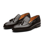 Jax Classic Braided Tassel Loafer Leather Lined Dress Shoes // Black (UK: 8)