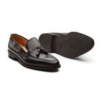 Jax Classic Braided Tassel Loafer Leather Lined Dress Shoes // Black (UK: 12)