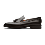 Jax Classic Braided Tassel Loafer Leather Lined Dress Shoes // Black (UK: 8)