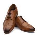 Dillan Oxford Leather Lined Shoes // Tan (UK: 7)