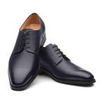 Jimmy Oxford Leather Lined Shoes // Navy Blue (UK: 12)