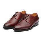 Ryan Oxford Leather Lined Shoes // Burgundy (UK: 8)