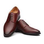 Ryan Oxford Leather Lined Shoes // Burgundy (UK: 7)