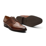 Franco Oxford Leather Lined Shoes // Brown (UK: 7)