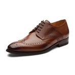 Franco Oxford Leather Lined Shoes // Brown (UK: 10)