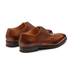 Franco Oxford Leather Lined Shoes // Brown (UK: 6)