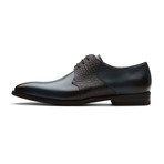 Abdullah Oxford Leather Lined Shoes // Navy Blue (UK: 9)
