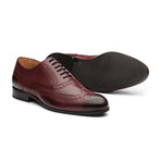 Nathan Oxford Leather Lined Shoes // Burgundy (UK: 7)