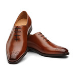 Maximus Oxford Leather Lined Shoes // Cognac (UK: 6)