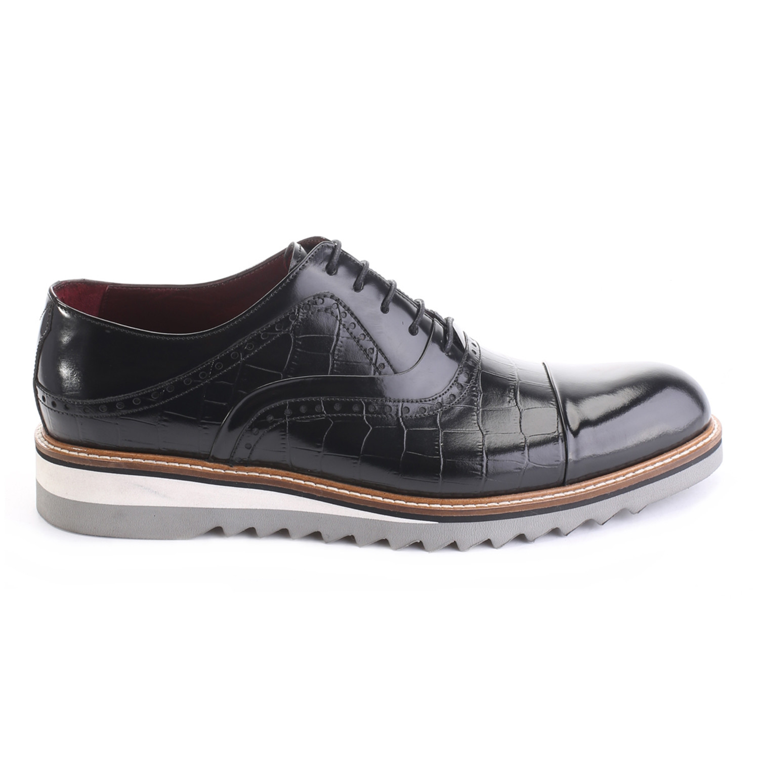 Patton Dress Shoes // Black (Euro: 46) - Shoe Clearance - Touch of Modern