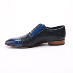 Padeno Dress Shoe// Dark Blue (Euro: 45)