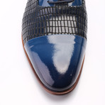 Padeno Dress Shoe// Dark Blue (Euro: 41)