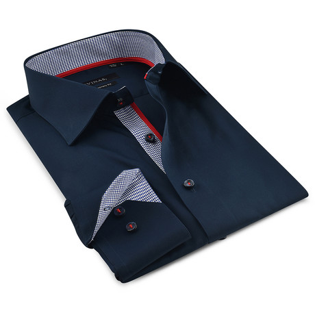 Button-Up Shirt V3 // Navy (M)