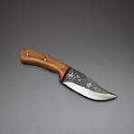 High Carbon Steel Skinner Knife Full Tang