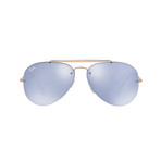 Blaze Aviator // Bronze Copper + Violet Mirror