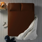 Microfiber Sheet Set // Chocolate (Twin)