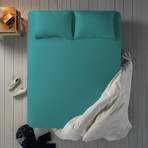 Microfiber Sheet Set // Turquoise (Twin)
