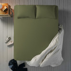 Microfiber Sheet Set // Sage Green (Twin)