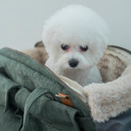 We Are Tight // Pet Carrier Bag (Grass Powder)